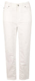 Eileen Fisher Women's High Waist Slim Fit/Leg Stretch Denim Pants Jeans Wht 16