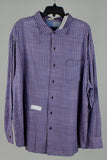 Customer Return Tommy Bahama Men's Big and Tall Dual Lux Gingham Long Sleeve Shirt 2XB