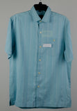 Customer Return Tommy Bahama Men's Zaldera Silk Camp Short Sleeve Shirt Small