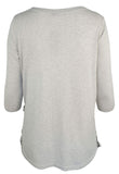 Lauren Ralph Lauren Women's Ruffle Trim Striped Sweater