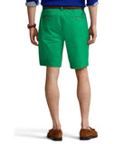 POLO RALPH LAUREN Men's Stretch Classic Fit 9" Flat Front Shorts Green 33
