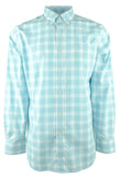 Men's Freeboard Plaid Button-Down Long Sleeve Shirt-at-M