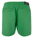 Men's Stretch Classic-Fit Flat-Front Chino Shorts-Green-XXL