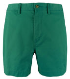 POLO RALPH LAUREN Men's Classic Fit Stretch 6" Flat Front Chino Shorts Green 35
