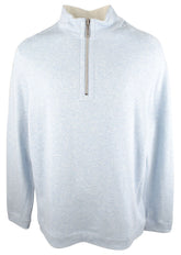 Tommy Bahama Flipshore Sudadera reversible con media cremallera para hombre, talla pequeña