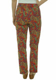 Ralph Lauren Women's Petite Cotton Elastane Floral Pants MR 4P