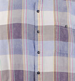 Men's Mood Indio Plaid Long Sleeve Button-Down Shirt Medium