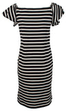 Lauren Ralph Lauren Women's Off-the-Shoulder Striped Dress-PB-L