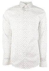Michael Kors Men's Stretch Slim Fit Long Sleeve Shirt
