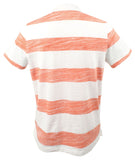 Customer Return Michael Kors Men's Striped Lightweight Polo Shirt-FC-L