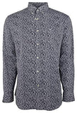 Southern Tide Men's Shell Intercoastal Long Sleeves Shirt True Navy Blue Large