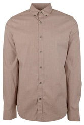 Michael Kors Men's Slim Fit Mini Diamond Print Long Sleeves Shirt