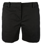 Michael Kors Women's Plus Size Stretch Chino Shorts Black 24W
