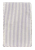 Funda de almohada europea con diseño de rayas Oxford orgánico de 26 x 26 pulgadas
