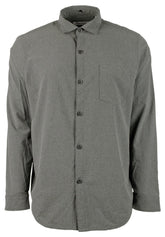 Tommy Bahama Erkek Coast Sands Uzun Kollu Düğmeli Gömlek Siyah 2XL