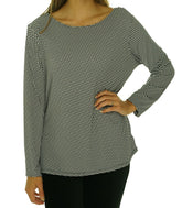 Michael Kors Women's Cowl Back Blouse Shirt Top