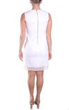 Tahari Women's 'Fran' Laser Cut Shift Dress W 2