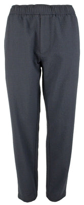 Theory Women's Seersucker Checkered Drawstring Pants Small