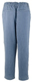 Tommy Bahama Women's Fresco Stripe Indigo Crop Pants Medium