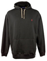 Polo Ralph Lauren Men's Big & Tall Fleece Hoodie Black XLT