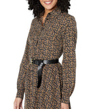 Michael Kors Delicate Paisley Hank Dress Sienna XS