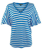 Lauren Ralph Lauren Women's Striped Linen Blend Shirt