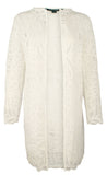 Lauren Ralph Lauren Women's Plus Size Lace Open Front Jacket W 2X
