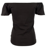Lauren Ralph Lauren Women's Petite Jersey Off The Shoulder Top PB PXS
