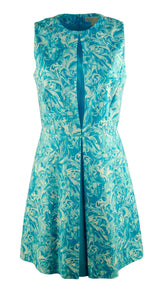 Michael Kors Women's Pleated Front Sleeveless Dress T 4