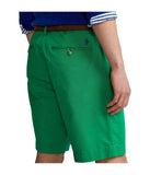 POLO RALPH LAUREN Men's Stretch Classic Fit 9" Flat Front Shorts Green 33