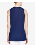Lauren Ralph Lauren Women's Lace Up Linen Top I M