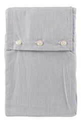 Ralph Lauren Organic Reversible Oxford One King Sham Blue White