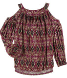 LAUREN RALPH LAUREN Womens Kazlas Modal Blend Printed Blouse