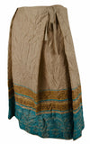 David Meister Women's Tie Waist Faux Wrap Skirt 4