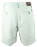 POLO RALPH LAUREN Men's Classic Fit Stretch 9" Flat Front Shorts Soft Aqua 40