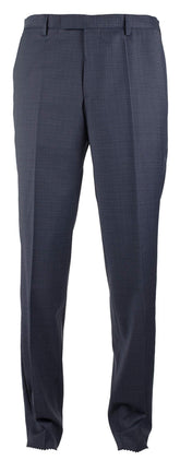 Hugo Boss Men's Leenon1 Flat Front Wool Unhemmed Dress Pants DB 32R Dark Blue