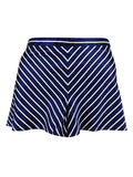 RALPH LAUREN Lauren Women's Stripe Satin Camisole Sleepwear (XL, Navy/White)