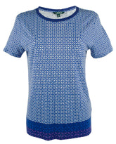Lauren Ralph Lauren Women's Medallion Print Linen Blend Shirt