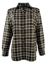 Lauren Ralph Lauren Women's Plaid Crepe Button Down Shirts