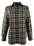 Lauren Ralph Lauren Women's Plaid Crepe Button Down Shirts