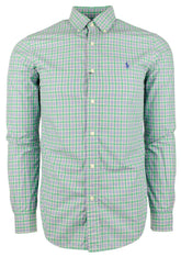Customer Return Polo Ralph Lauren Men's Slinm Fit Long Sleeved Shirt-M-S