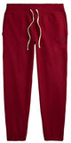 Polo Ralph Lauren Men's Big & Tall Drawstring Fleece Sweatpants Red Wine 2XLT