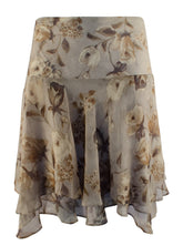 Lauren Ralph Lauren Women's Plus Size Floral Georgette Skirt
