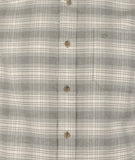 Camisa Oxford de manga larga con doble cepillado para hombre Southern Tide, gris grava, talla mediana