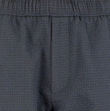 Theory Women's Seersucker Checkered Drawstring Pants Small