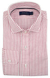 Polo Ralph Lauren Men's Linen Blend Long Sleeve Button-down Shirts Blue Pink