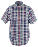 Tommy Bahama Men's Sand Swept Plaid Camp Shirt-TB-S