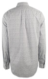 Michael Kors Men's Slim Fit Botanical Cotton Long Sleeve Shirt