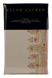 Ralph Lauren Home Camile Paisley King Sham Coral Chambray 20 x 36 IN
