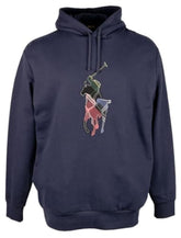 Polo Ralph Lauren Men's Big & Tall The RL Fleece Big Patchwork Pony Hoodie 2XB